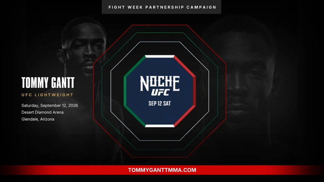 UFC Noche 2026 media kit cover